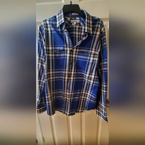 Express long sleeve button down. Size L.